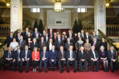 9 April 2018 The participants of the Conference of Parliament Speakers of EU Member States and candidate countries